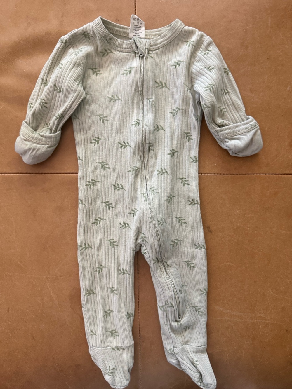 Kate Quinn Organic Cotton Footie 0-3M